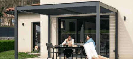 Bioklimatisk elektrisk pergola